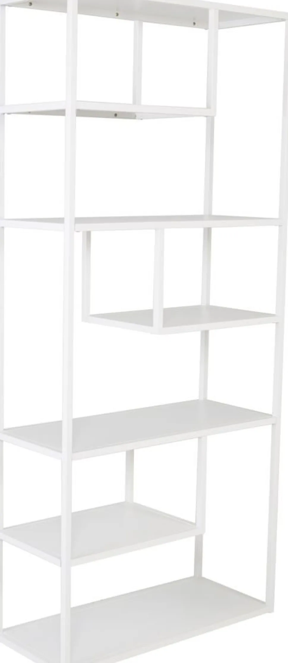 Träne bokhylla - Vit