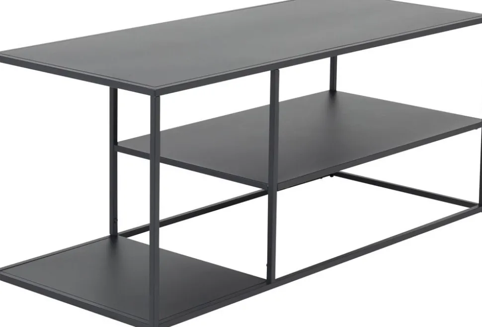 Träne soffbord 120 cm - Svart