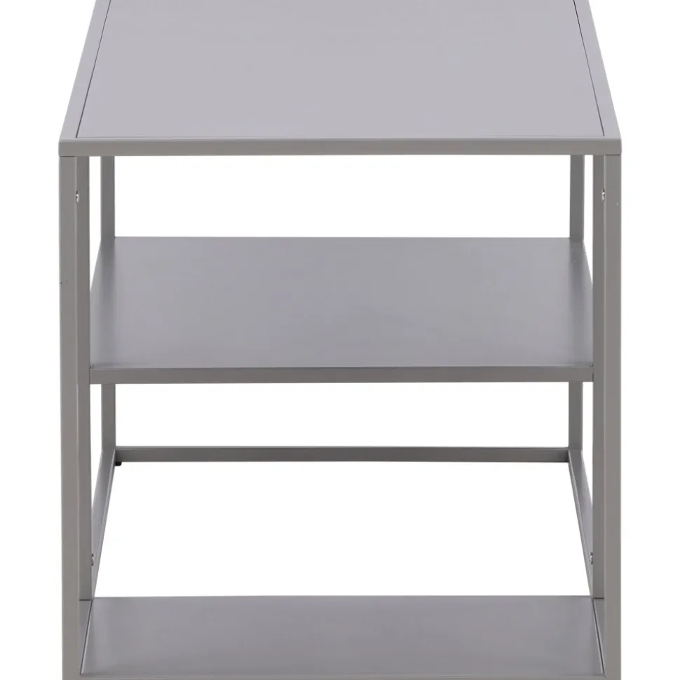 Träne soffbord 120 x 50 cm - Ljusgrå