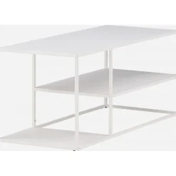 Träne soffbord 120 x 50 cm - Vit