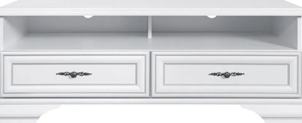 Tromsö TV-bänk - Vit