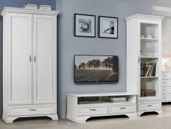 Tromsö TV-bänk - Vit