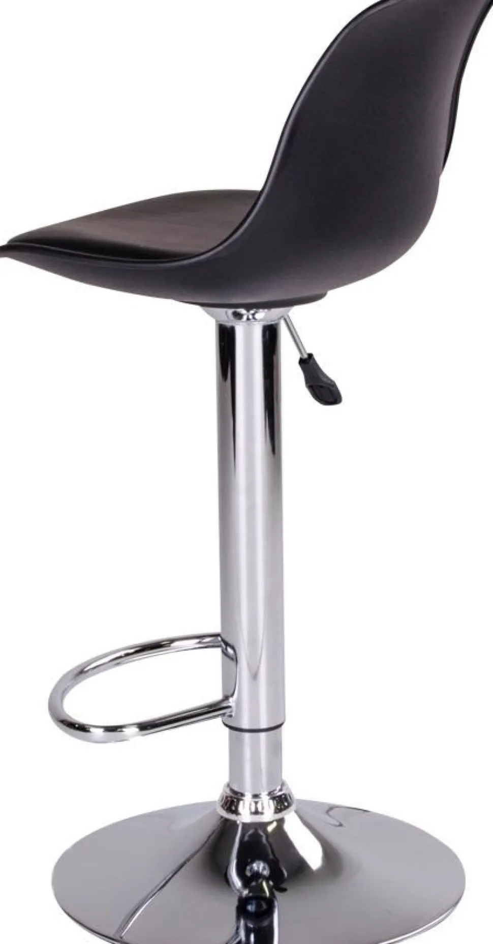 Trondheim Barstol - Svart/krom + Textilrengöring för möbler