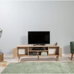 Truva TV-bänk - Sonoma ek