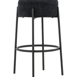 Tucson barstol - Svart boucle