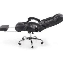 Turid kontorsstol - Svart (PU)