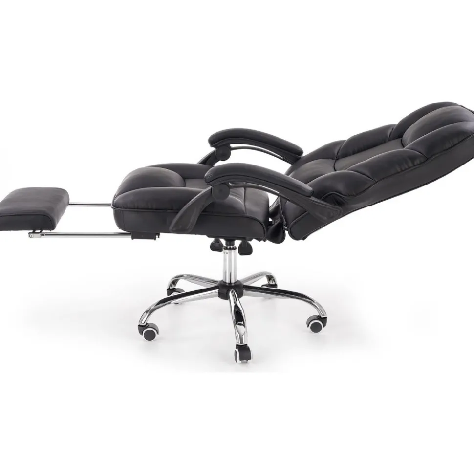 Turid kontorsstol - Svart (PU)