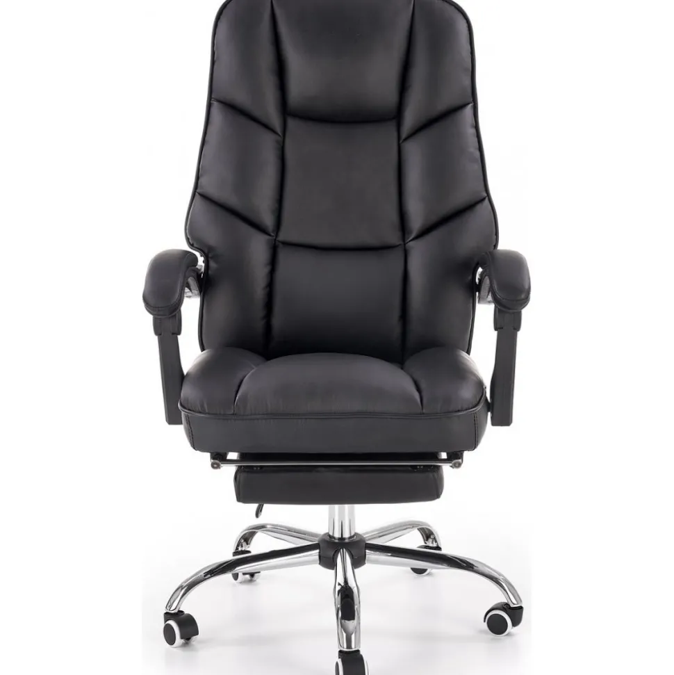 Turid kontorsstol - Svart (PU)