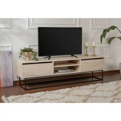 TV-bänk 180 cm beige - Escape