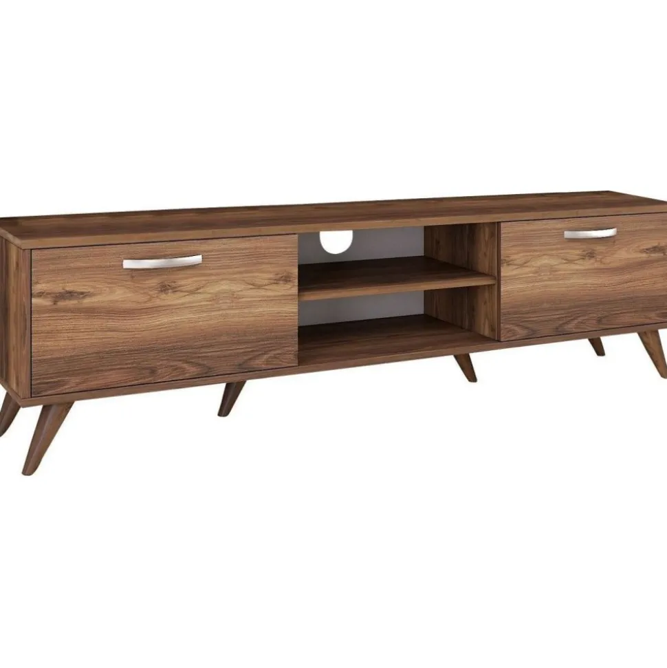 TV-bänk Anon i valnöt - 180 cm