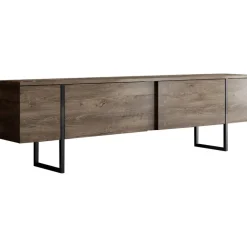 TV-bänk Lux i valnöt - 180 cm