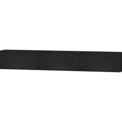 Tv-bänk svartbetsad 180 cm - Tero