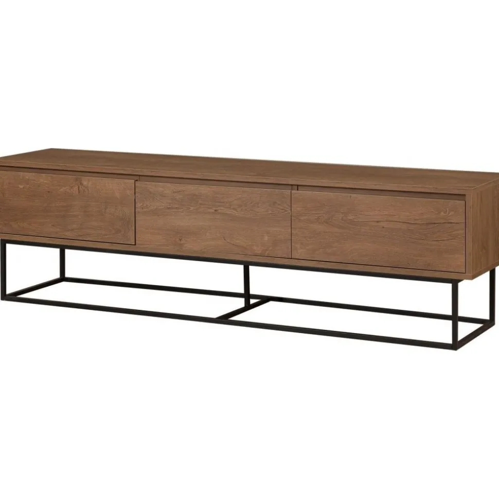 Tv-bänk valnöt 180 cm - Milo