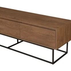 Tv-bänk valnöt 180 cm - Milo + Möbeltassar