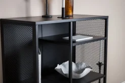 Tvärån skåp - Svart