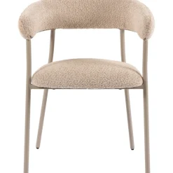 Töyen karmstol - Beige/creme