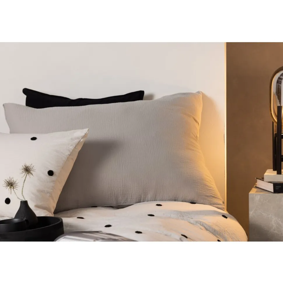 Tyra kuddfodral 100 x 70 cm - Grå