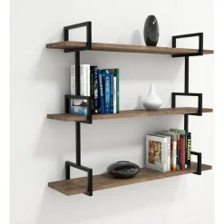 Uras vägghylla - Valnöt