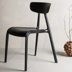 Ursholmen matstol - Svart