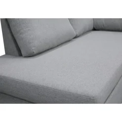 U-soffa med förvaring 367 cm grå