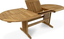 Utebord i teak 180/240 cm - Saltö + Textilrengöring för möbler