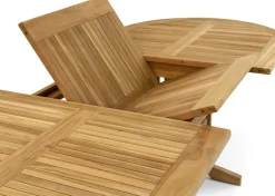 Utebord i teak 180/240 cm - Saltö + Textilrengöring för möbler