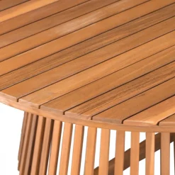 Utebord runt Ø120 cm + Rengöringsmedel för utemöbler