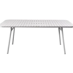 Utebord 180x80 cm vit - Holmsund + Rengöringsmedel för utemöbler