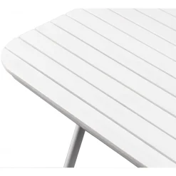 Utebord 180x80 cm vit - Holmsund + Rengöringsmedel för utemöbler