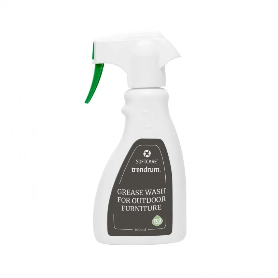 Utegrupp; soffa, fåtöljer och soffbord + Rengöringsmedel för utemöbler