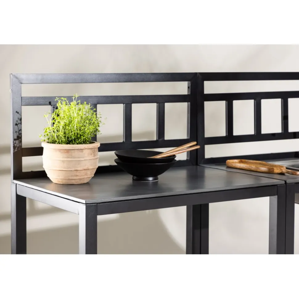 Utekök komplett svart - Alicante