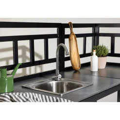 Utekök komplett svart - Alicante