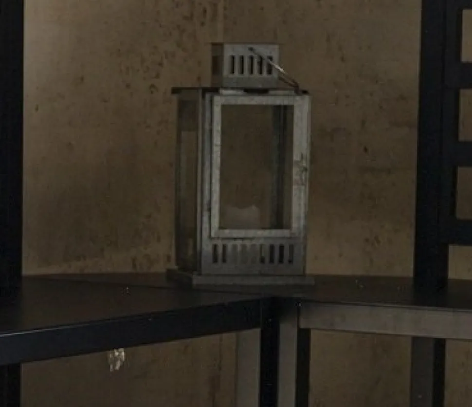 Uteköksdel Lackö - Hörndel + Rengöringsmedel för utemöbler