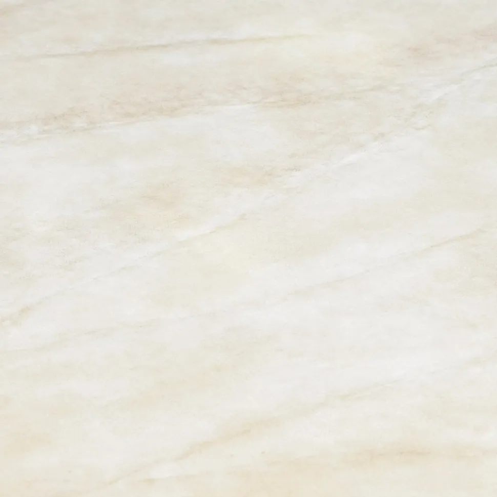 Utematbord runt Ø122 cm travertin + Textilskydd för utemöbler