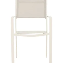 Utestol stapelbar beige - Copacabana + Textilskydd för utemöbler