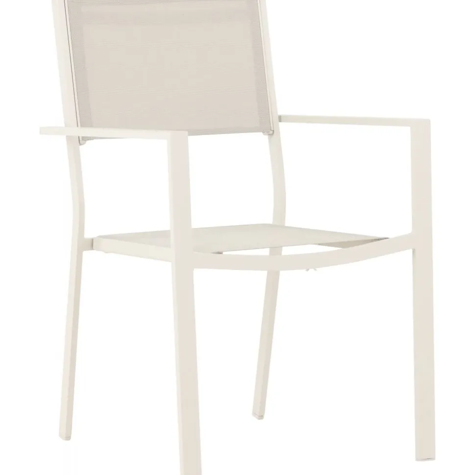 Utestol stapelbar beige - Copacabana