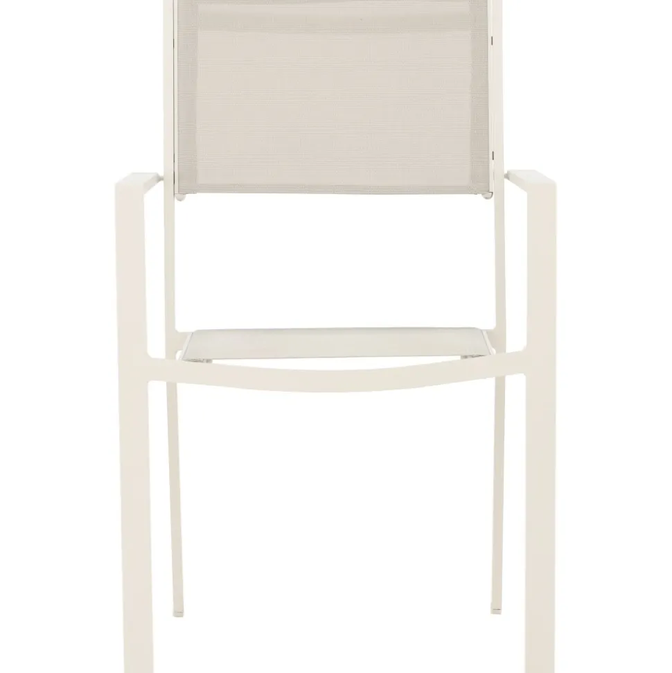 Utestol stapelbar beige - Copacabana