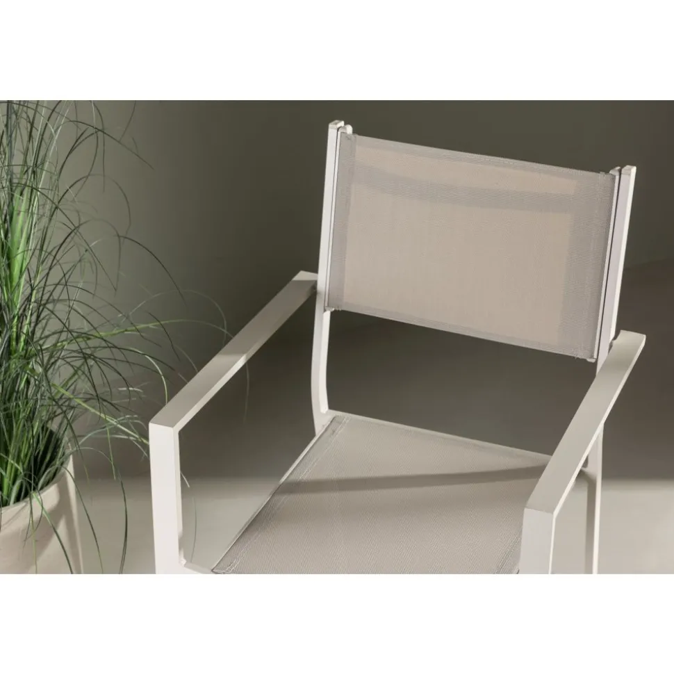 Utestol stapelbar beige - Copacabana