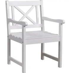 Utestol vit Bohus + Textilrengöring för möbler