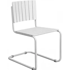 Utestol vit stapelbar - Holmsund