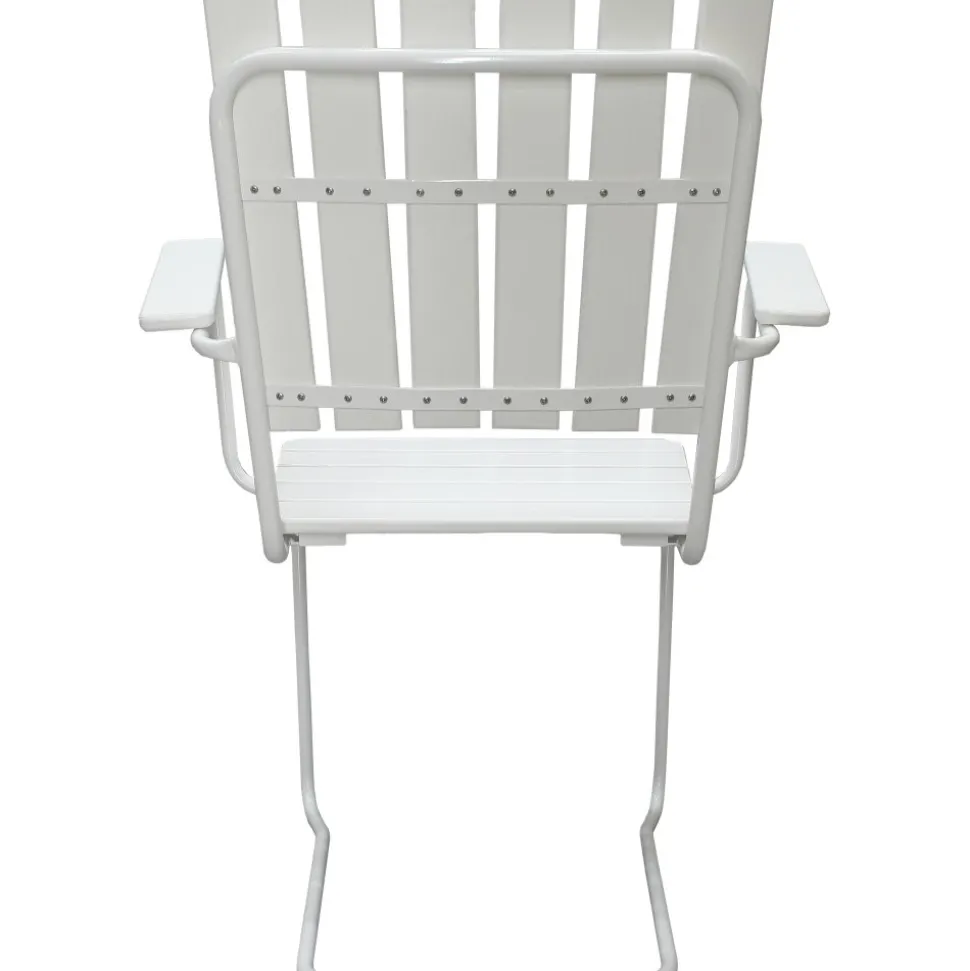 Utestol vit Vaxholm - Europa producerad