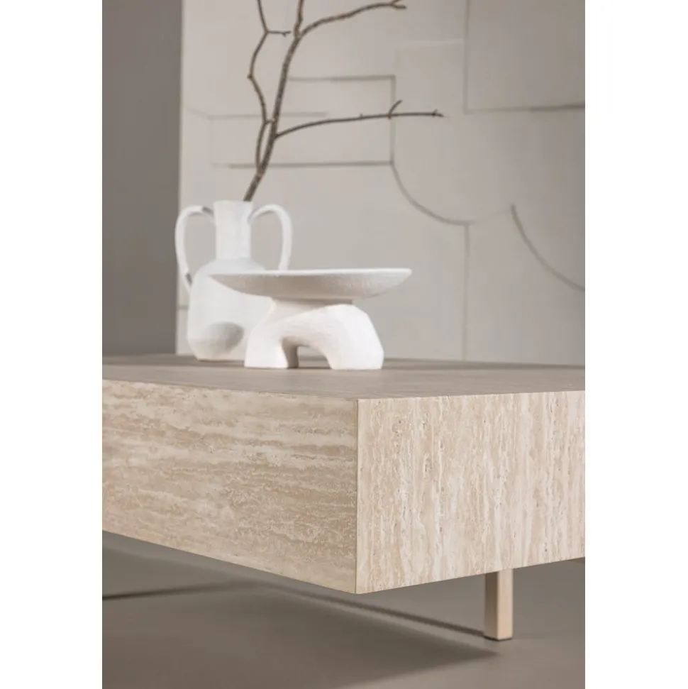 Vadholmen soffbord 130 x 76 cm - Whitewash