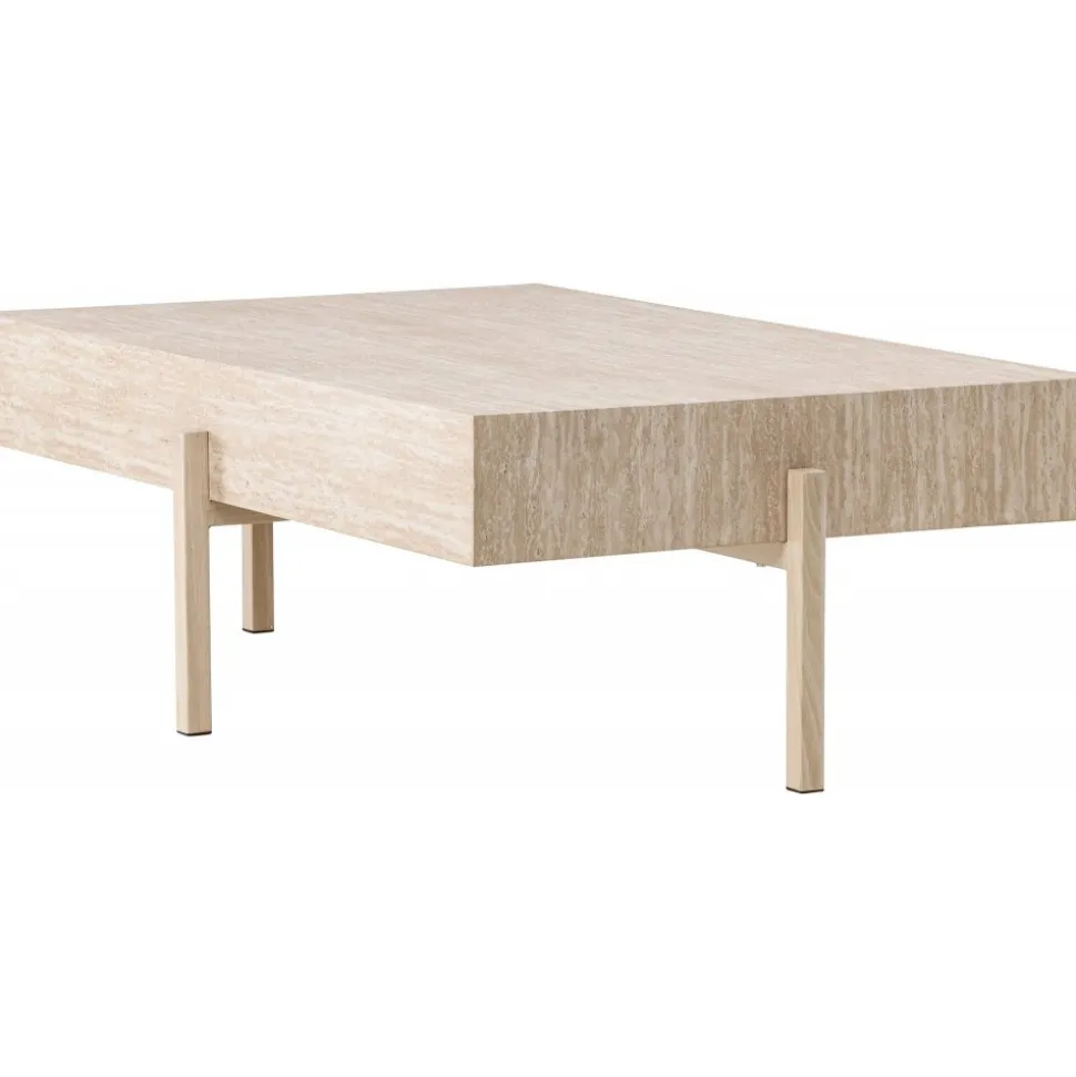 Vadholmen soffbord 130 x 76 cm - Whitewash