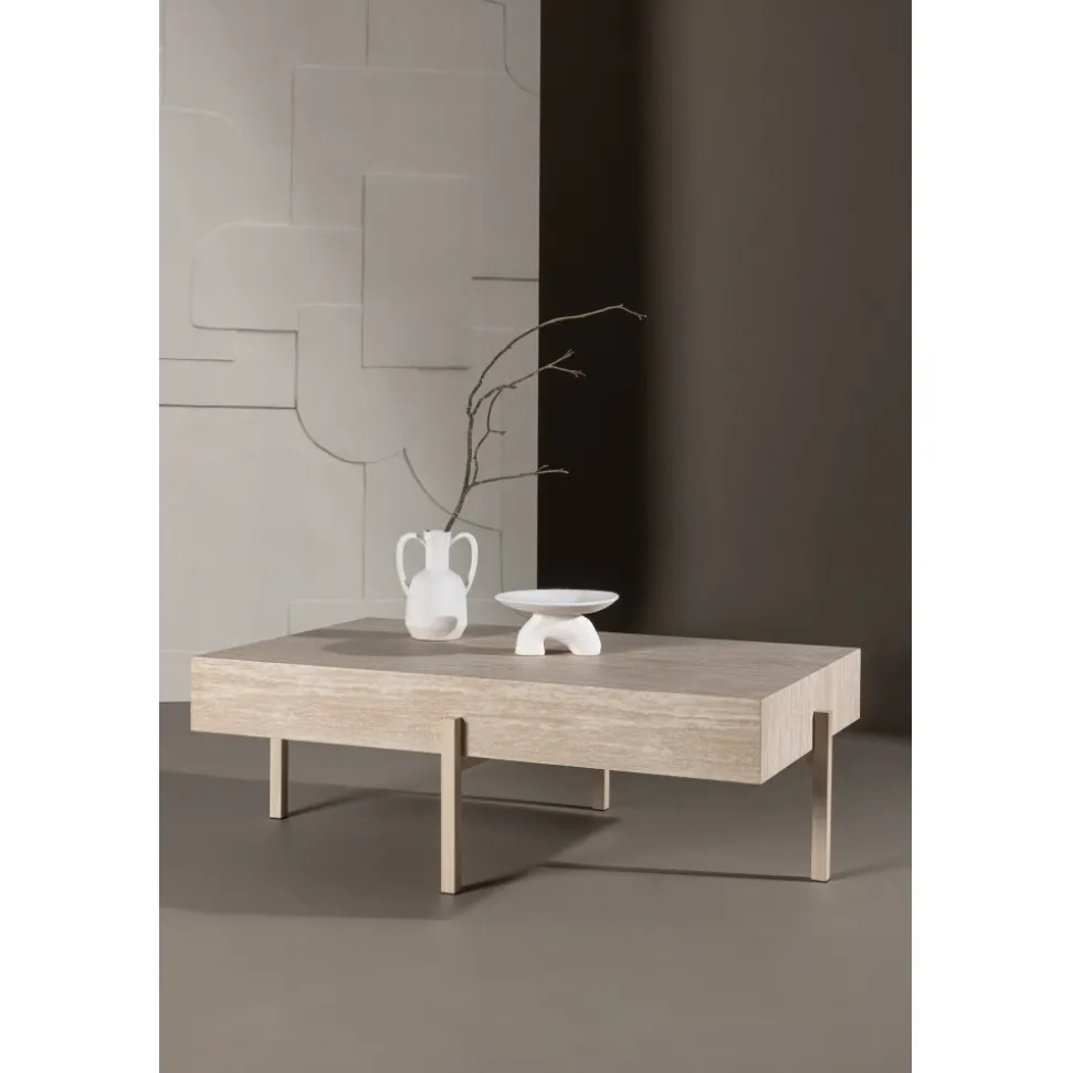 Vadholmen soffbord 130 x 76 cm - Whitewash