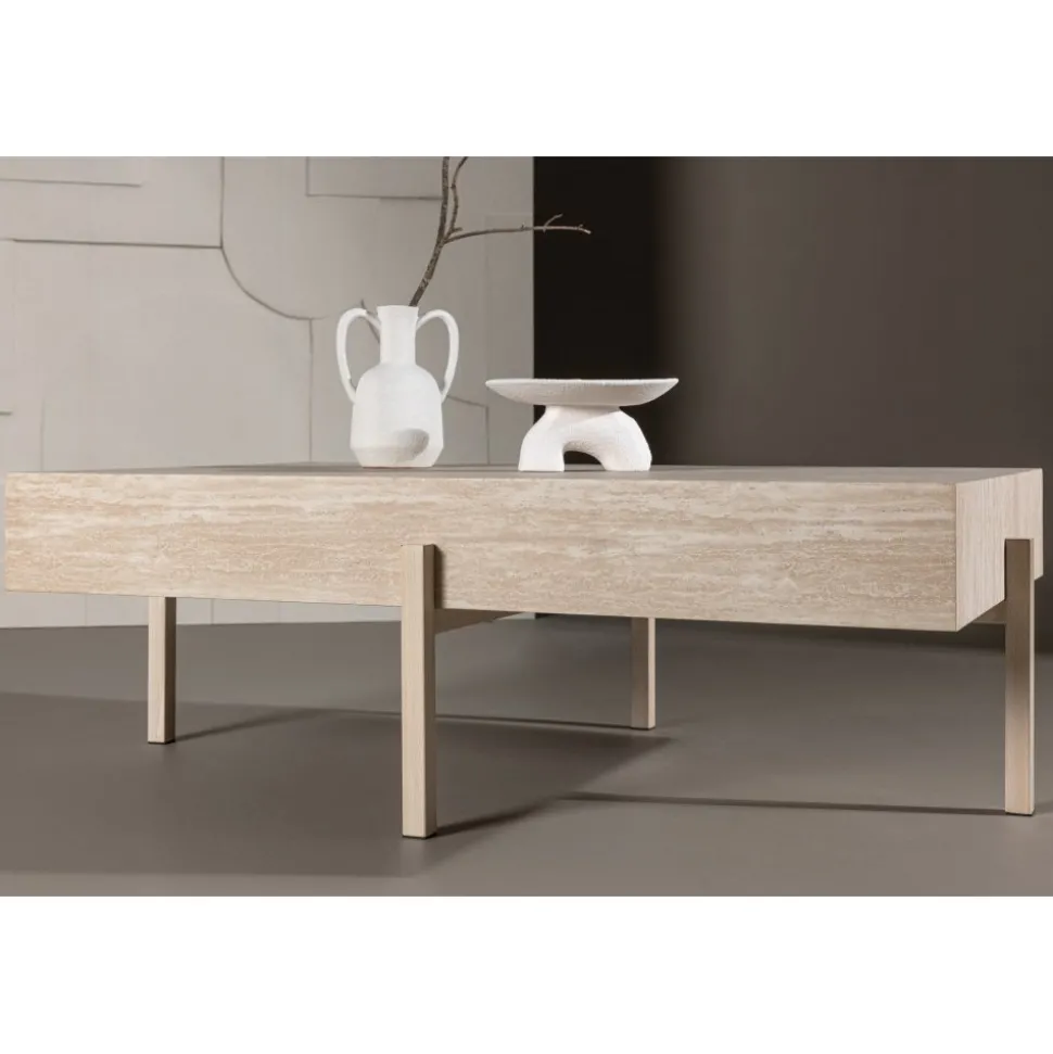 Vadholmen soffbord 130 x 76 cm - Whitewash