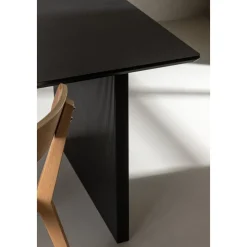 Vail matbord 200 x 100 cm - Svart