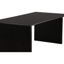 Vail matbord 200 x 100 cm - Svart