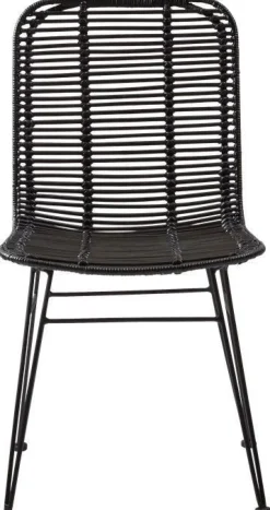 Valencia stol - Svart rotting