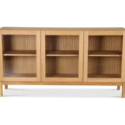 Valhall skänk i oljad ek - 160 cm + Textilrengöring för möbler