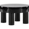 Varberg soffbord Ø60 cm - Svart
